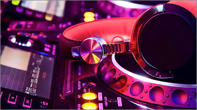 DJs, work and DJ equipment